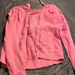 Victoria’s Secret Pink vintage washed hoodie M